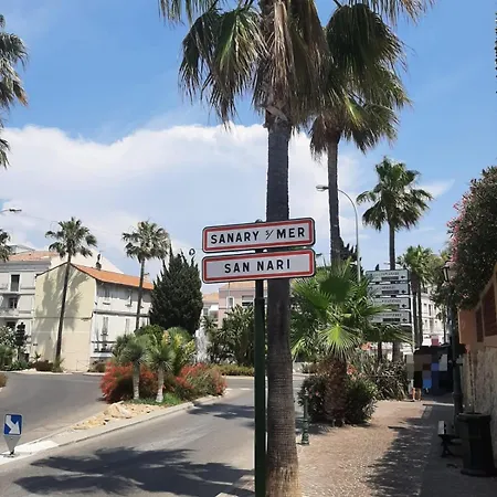 Sanary- La Vie Est Belle- Centre 2 Minutes A Pied- 5 Minutes Apartamento *
